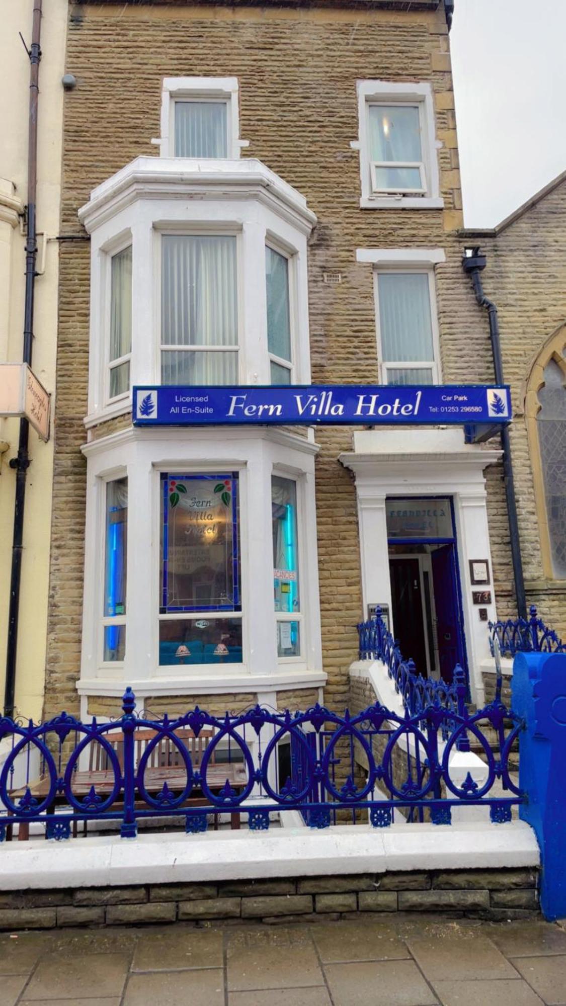 Fern Villa Hotel - Albert Road Blackpool Dış mekan fotoğraf
